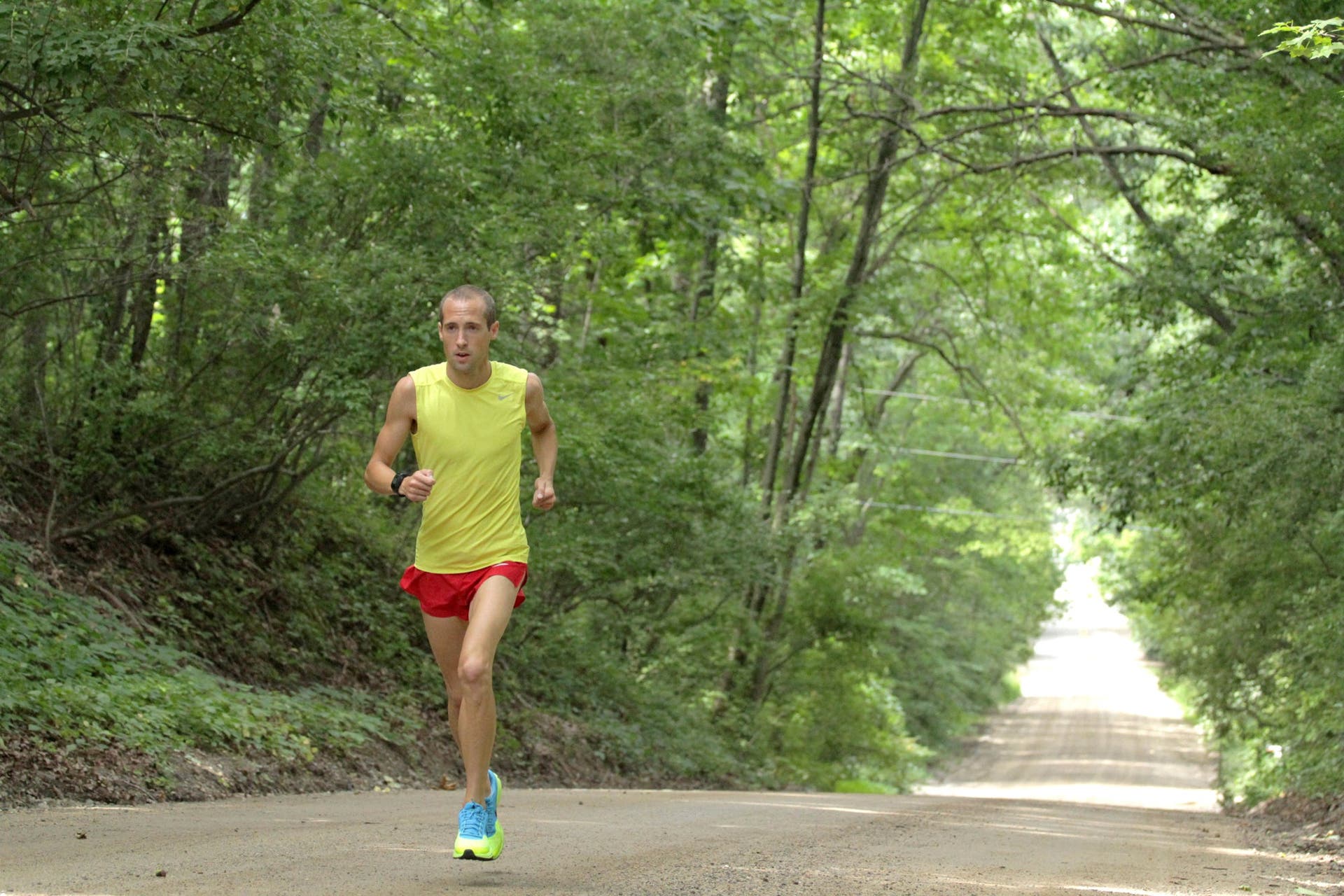 Dathan Ritzenhein training long in Michigan