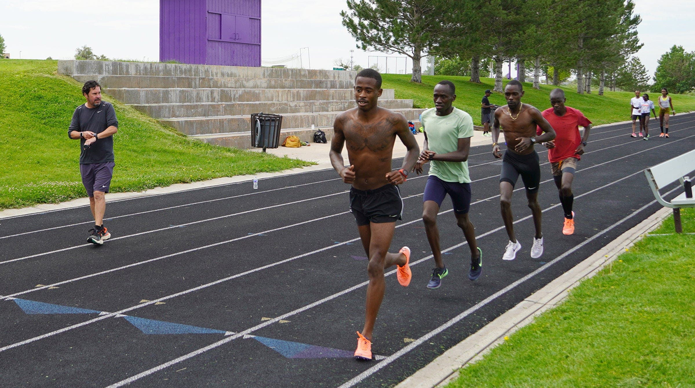 American Distance Project runners pull together under coach Scott Simmons on track in Colorado Springs