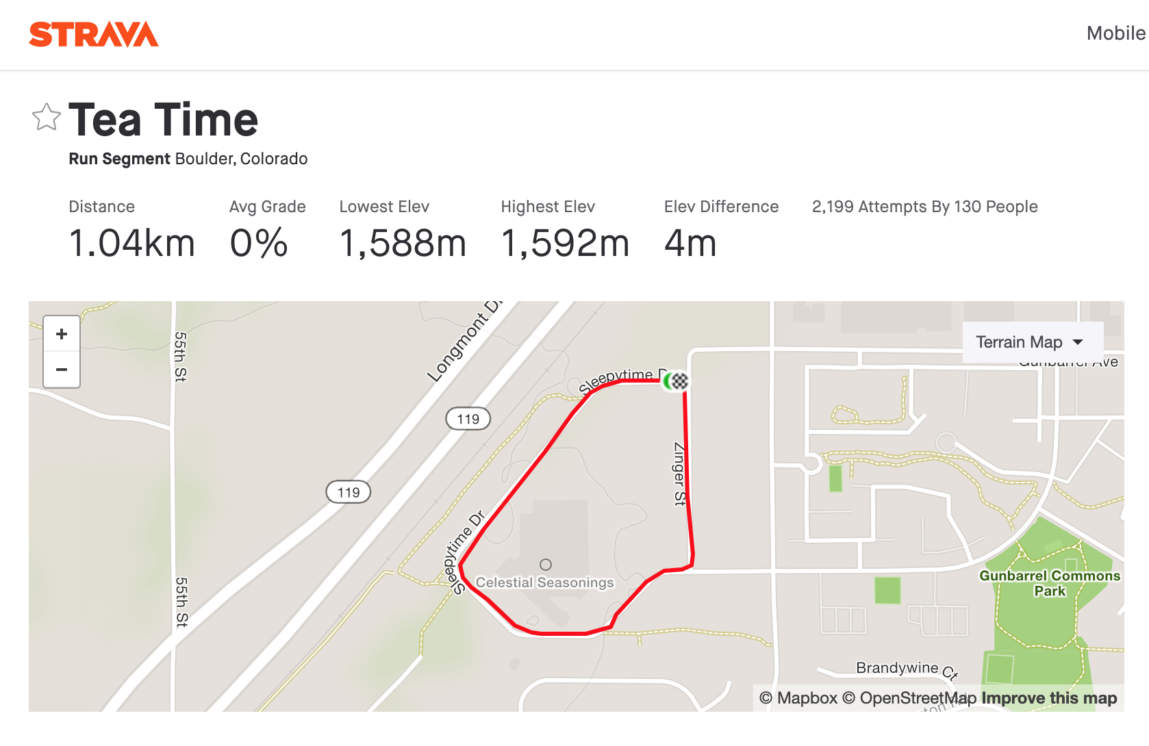 Celestial Seasonings Running Loop
