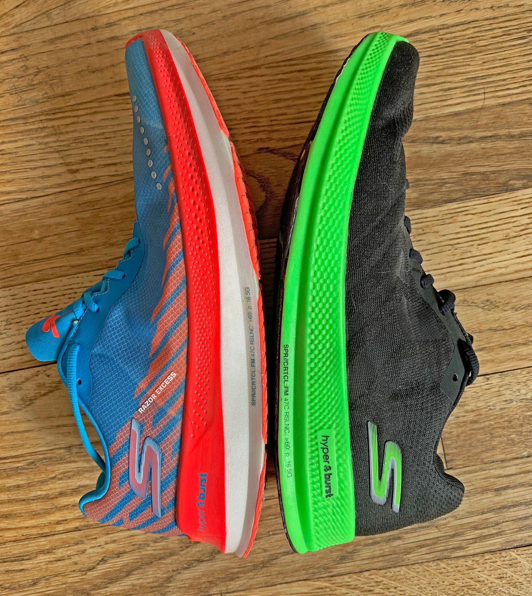 Skechers Razor Excess and Razor+