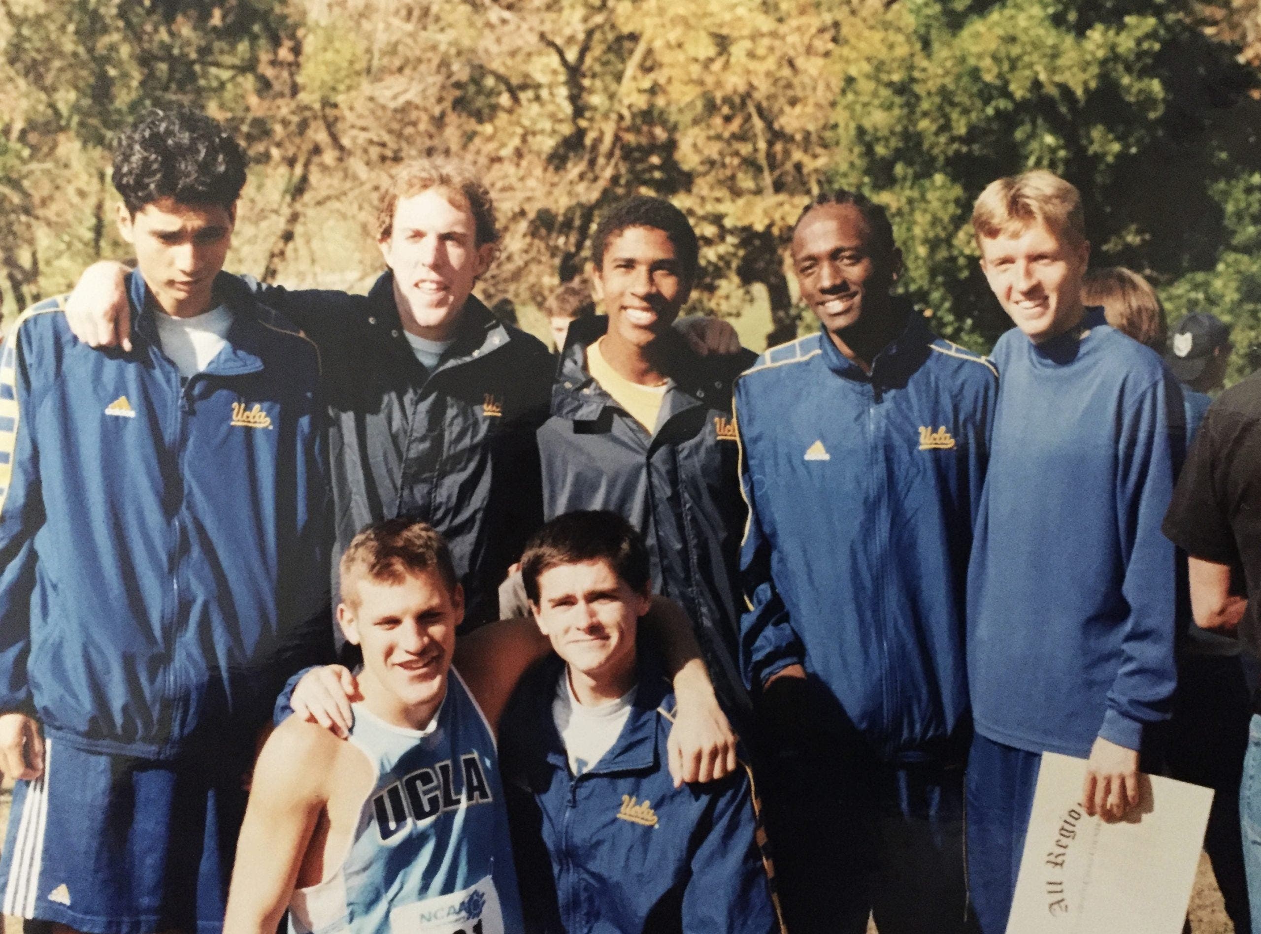 UCLA Cross Country, 2000 West Regional Championships at Woodward Park, Fresno, CA