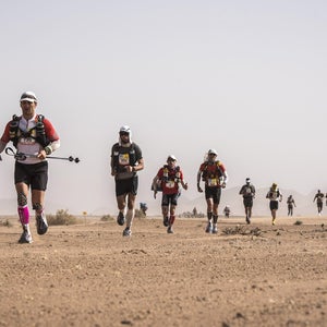 Ultrarunners in Morocco