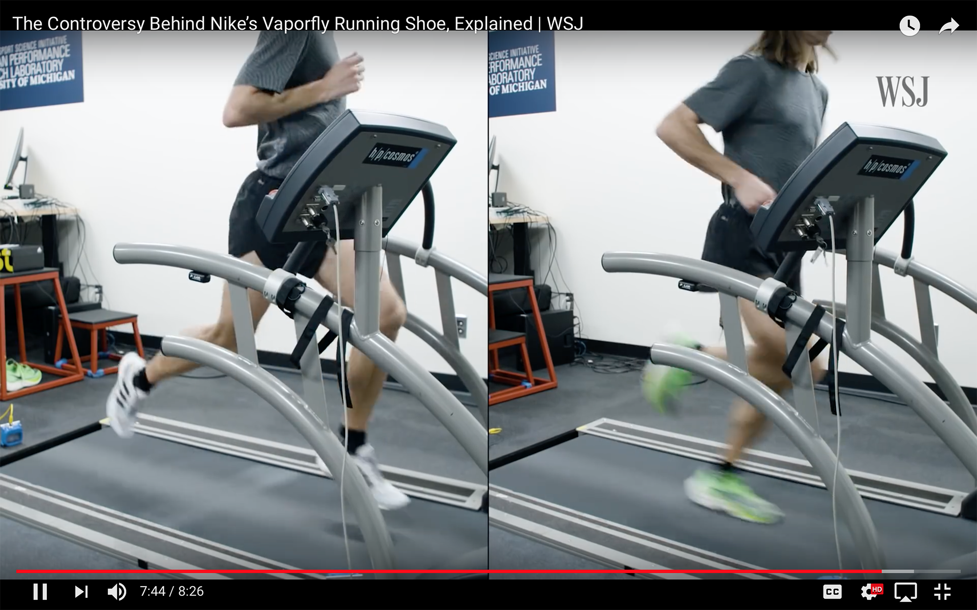 Vaporfly/Adios comparison