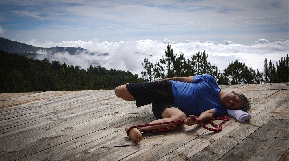 Wharton quad/hip flexor stretch