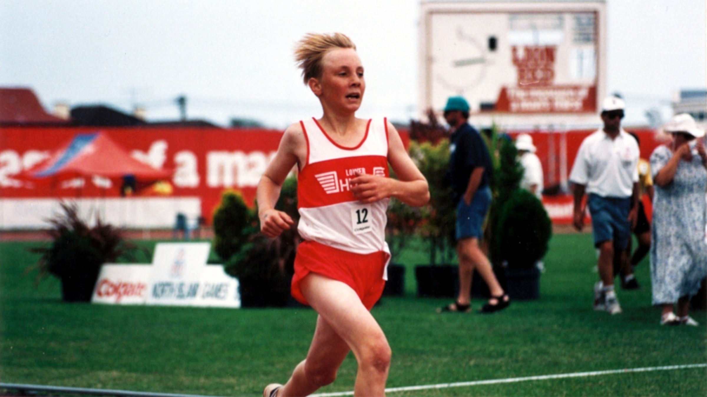 a young Nick Willis
