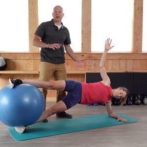 Advanced core workout instruction