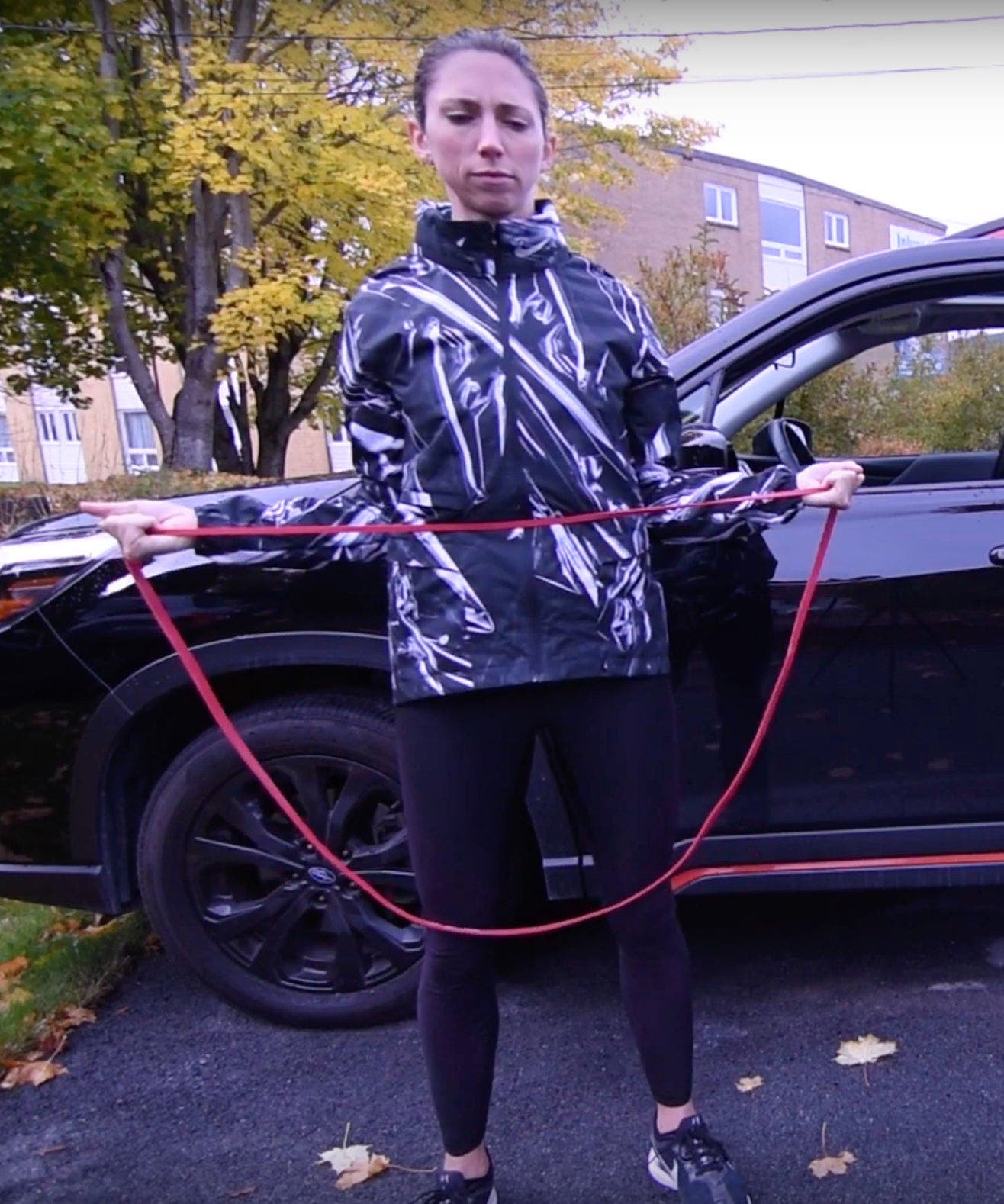 band arm rotation exercise