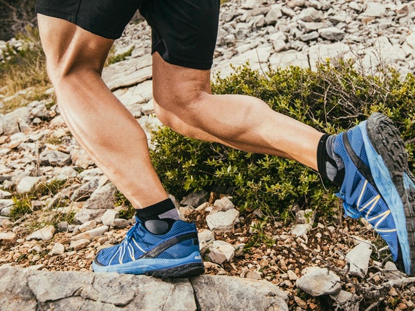 calf muscles on runner