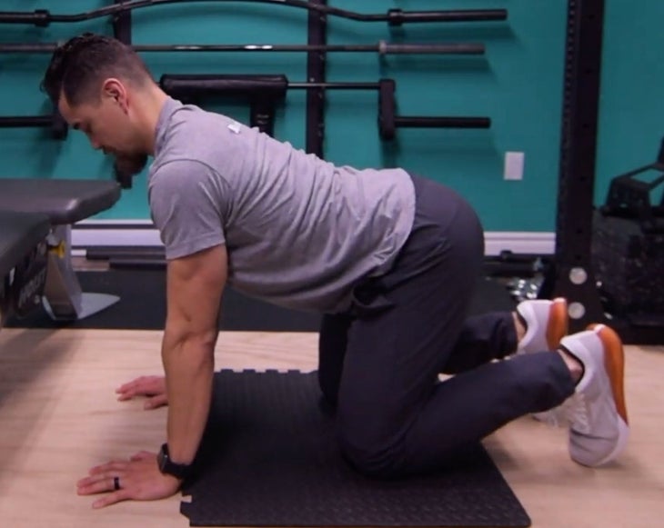 cow pose
