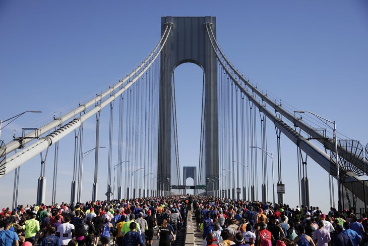 Verazzanno Bridge hill