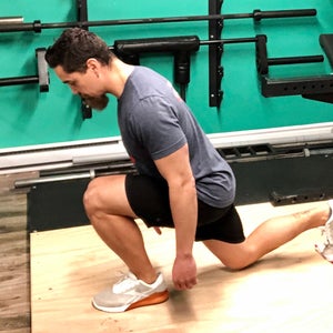 single-leg squat option