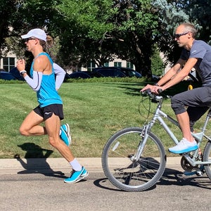 Dathan Ritzenhein and Parker Stinson marathon training