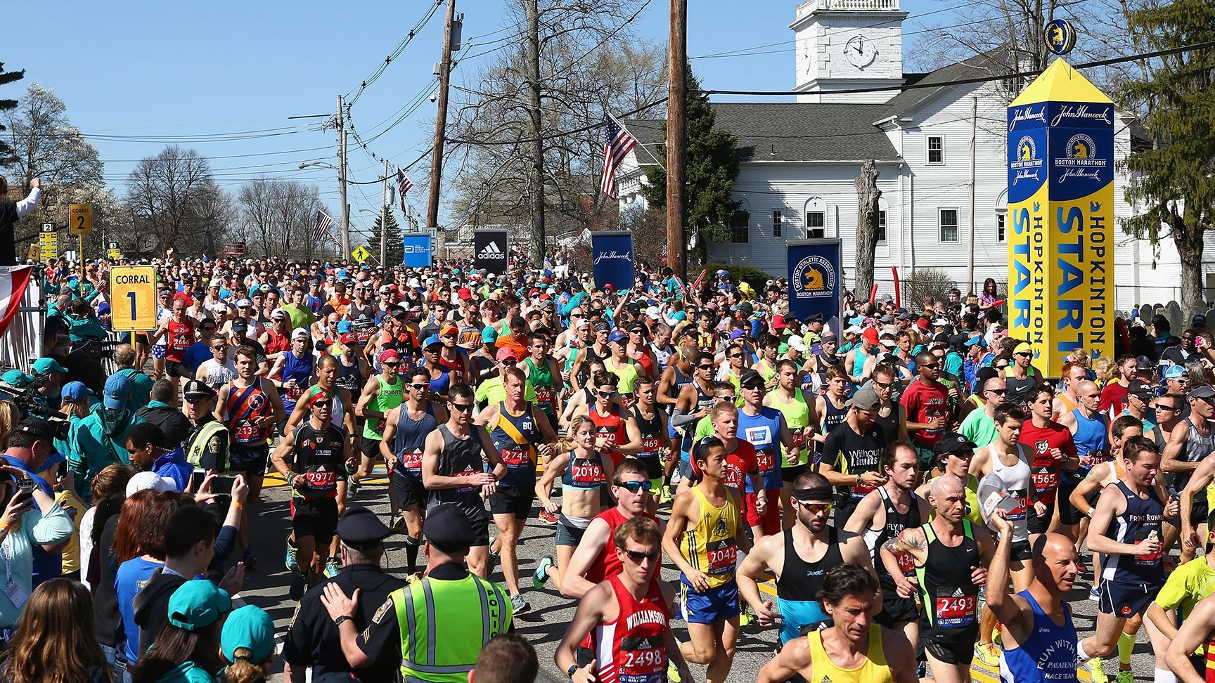 Our Boston Marathon team finished the race and raised $38,000