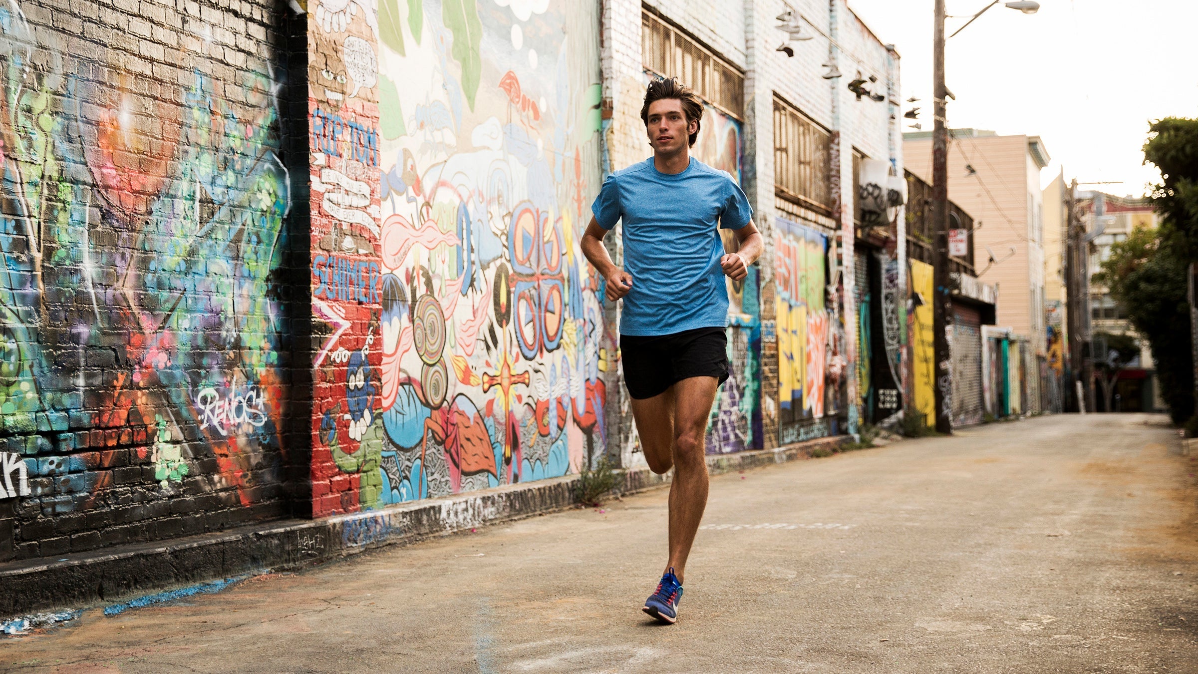 moderate intensity run
