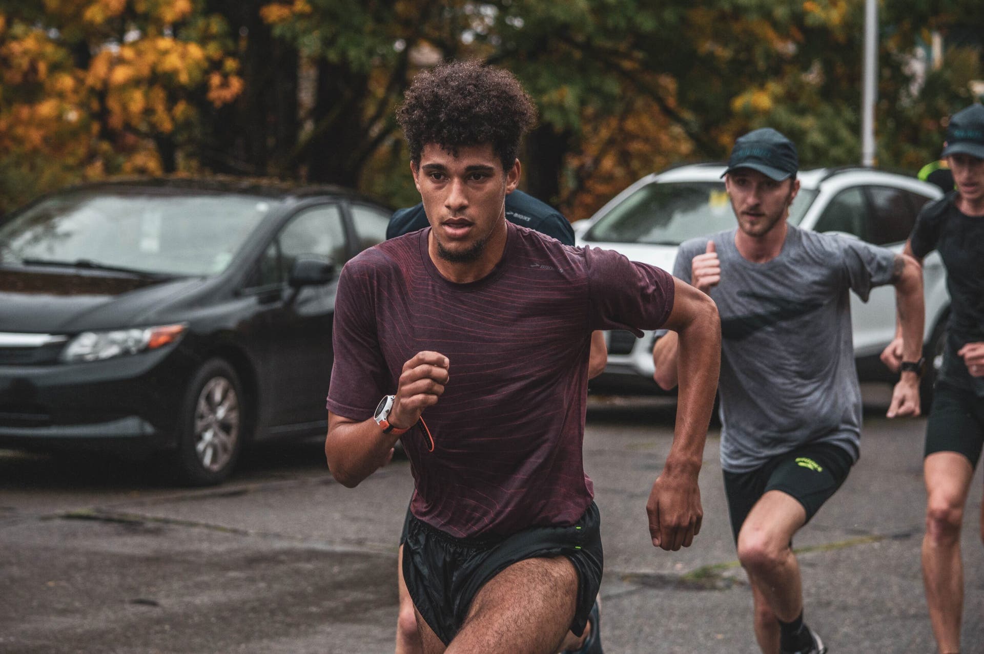 Brooks Beasts men hill workout