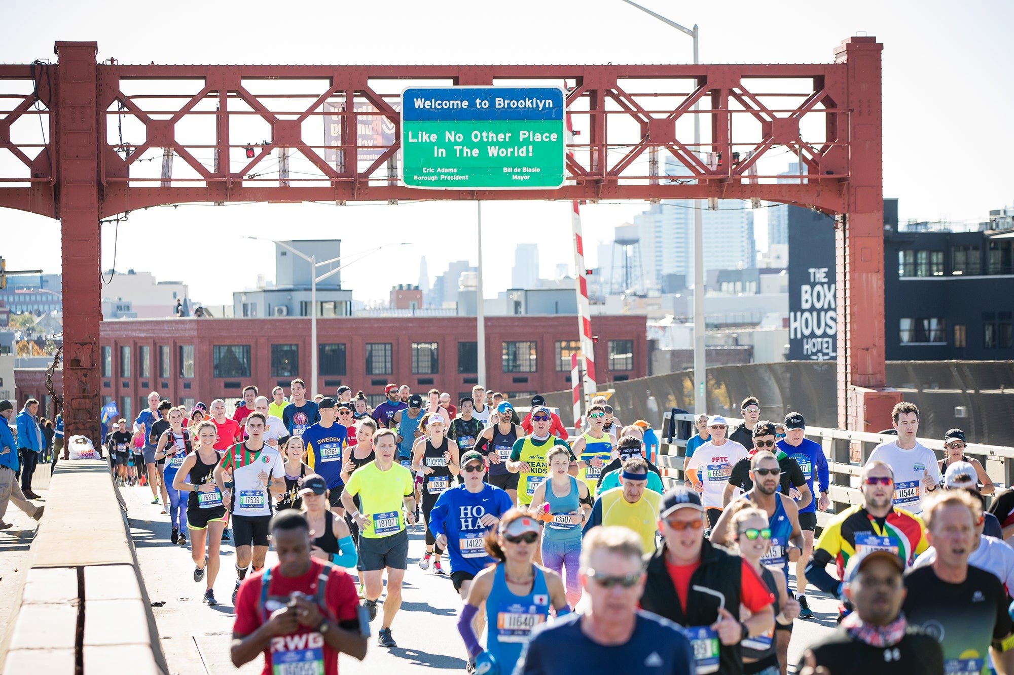 New York City Marathon Pulaski Bridge