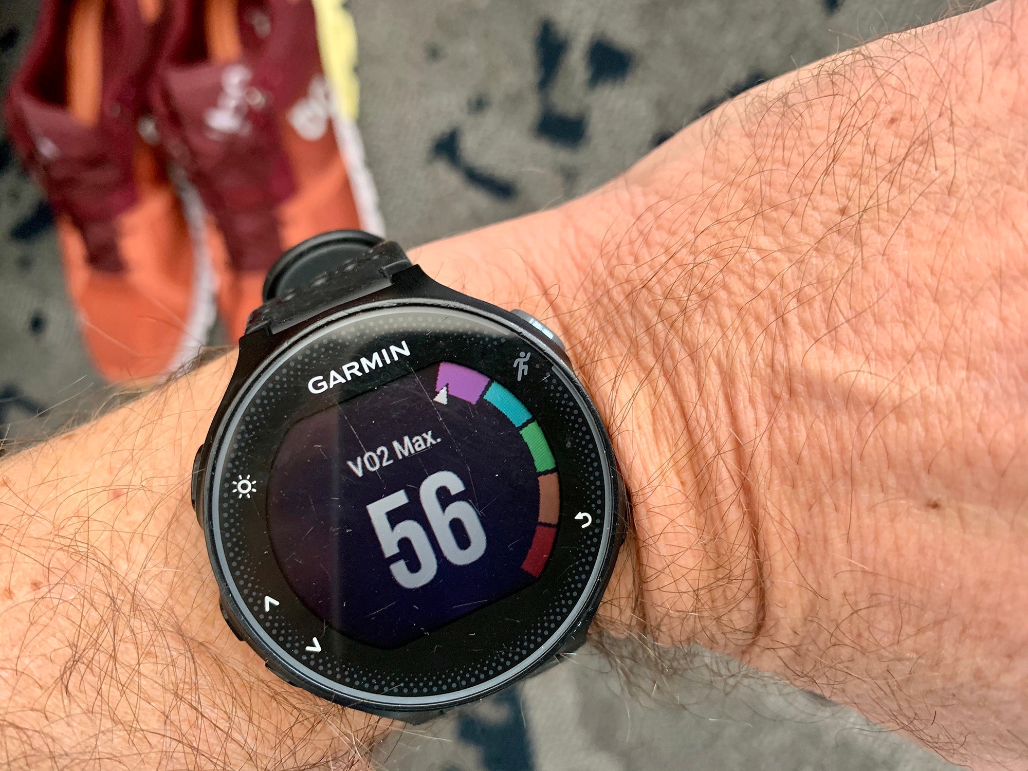 Garmin forerunner 35 online vo2max