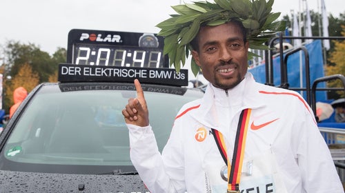 Bekele 2:01 marathon
