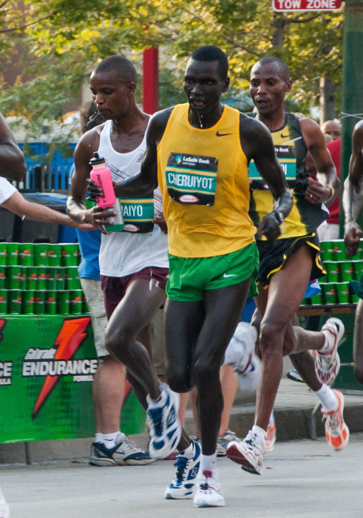 mouth rinsing in marathon