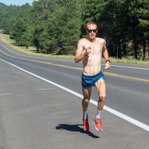 Scott Fauble training Flagstaff