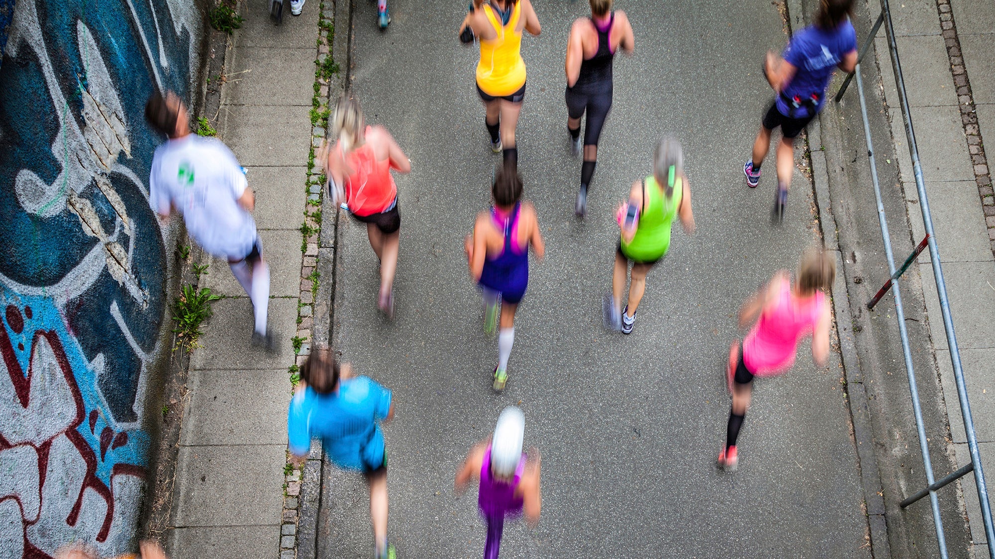 runners from top