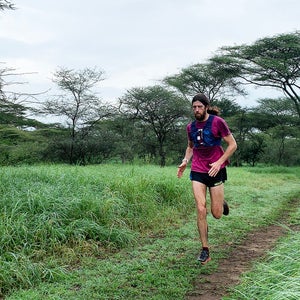 Wardian doing an out and back workout