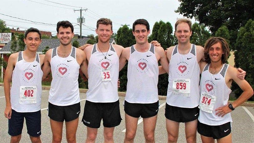 Hacket with members of Hartbeat TC