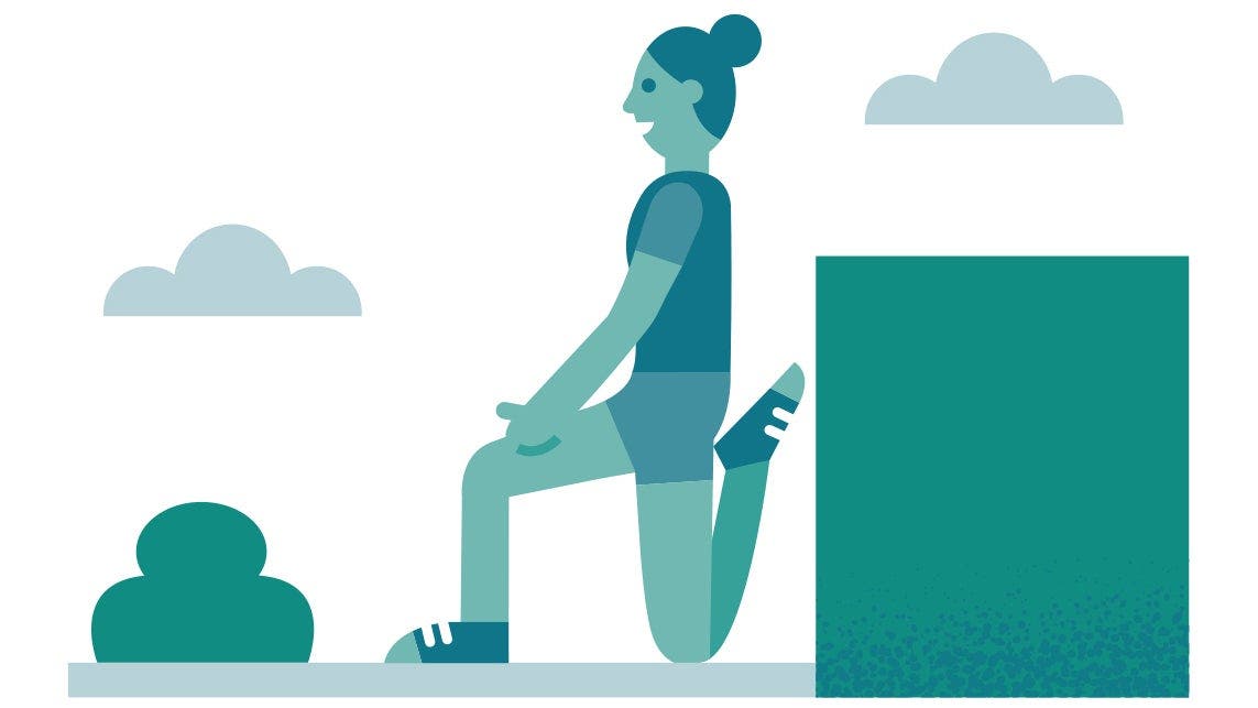 couch stretch illustration