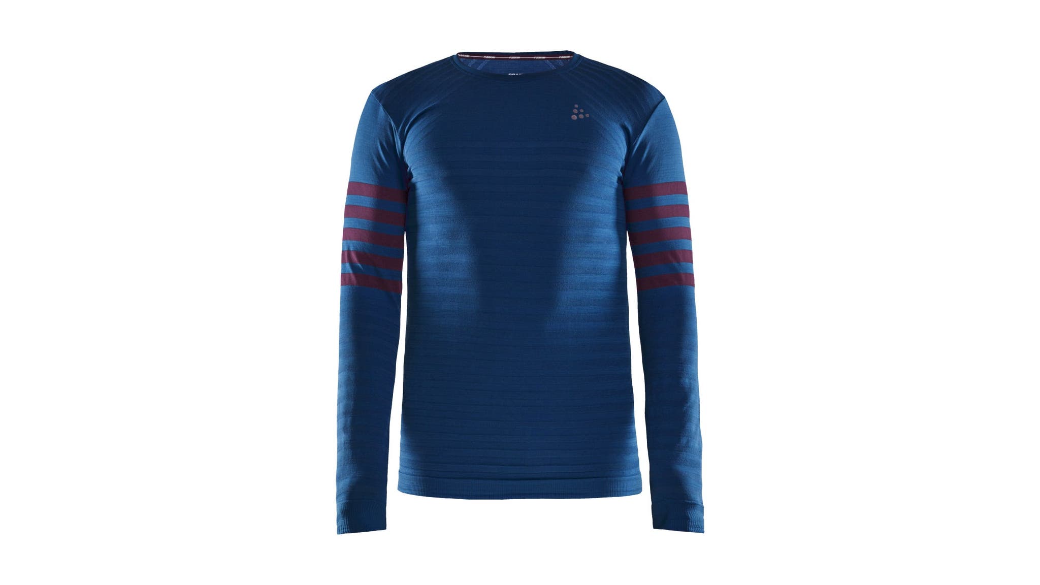 Striped blue longsleeve shirt