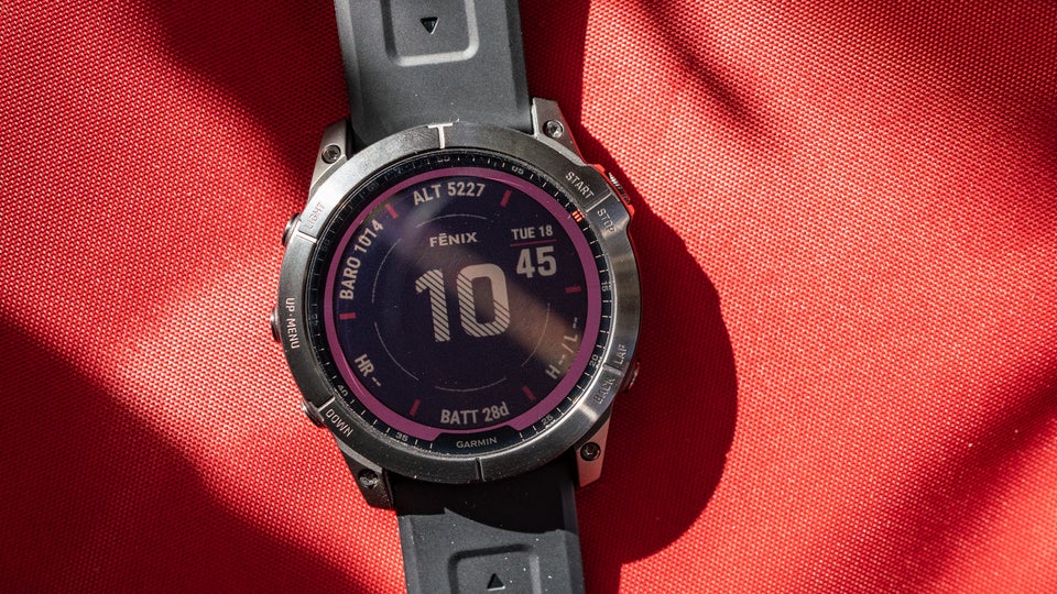 First Look: Garmin Fenix 7X Solar Watch