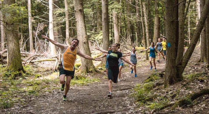 fun at running camp