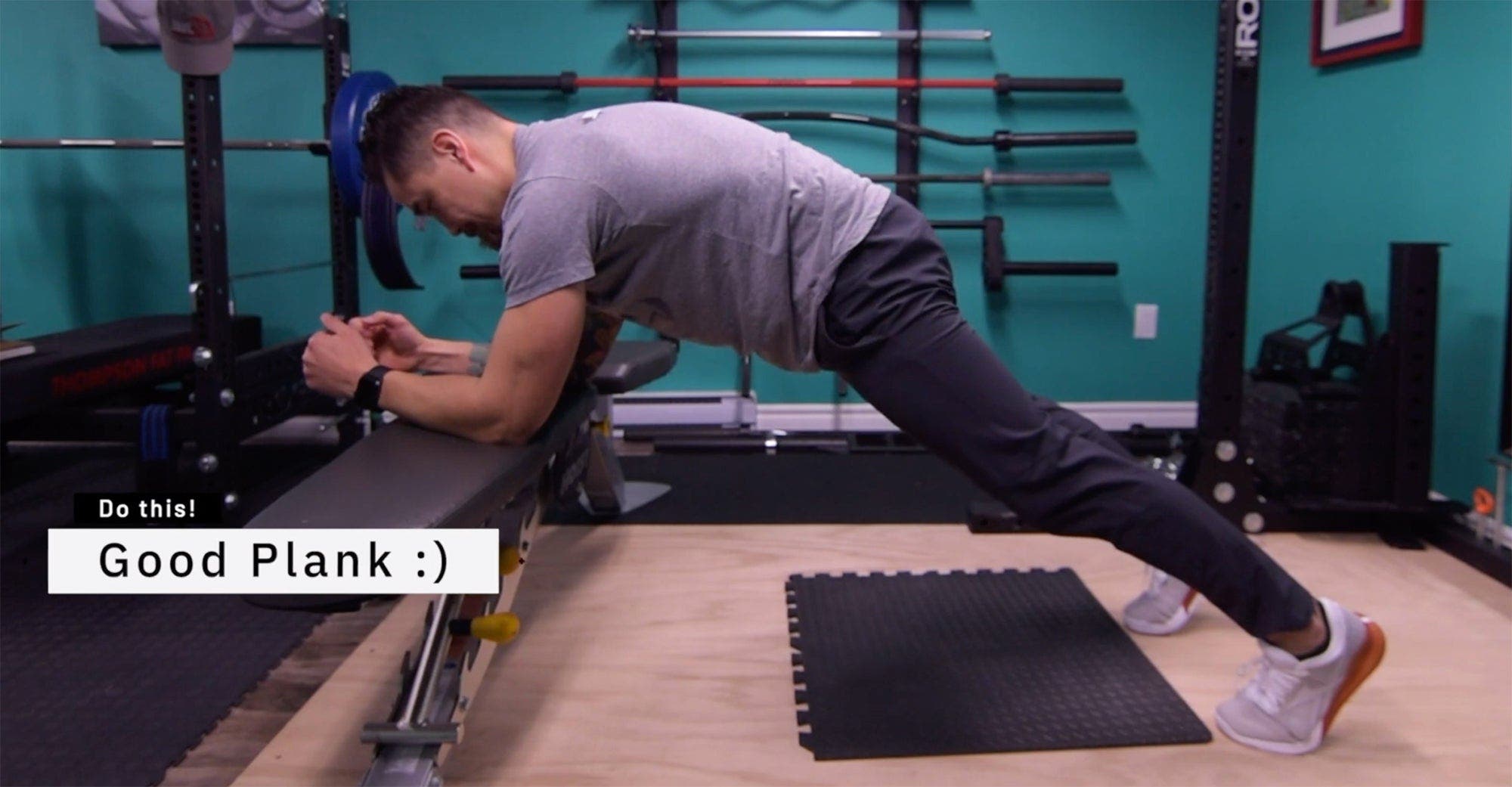 how to do a proper plank