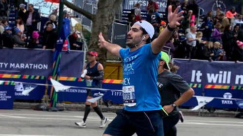 happy finisher New York City marathon