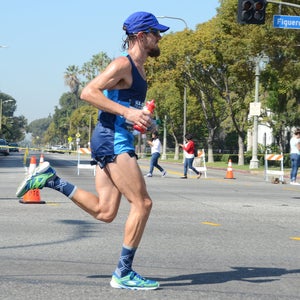 Hot runner at U.S.Marathon Trials LA2016
