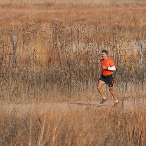 Jonathan Beverly mid-day run in autumn