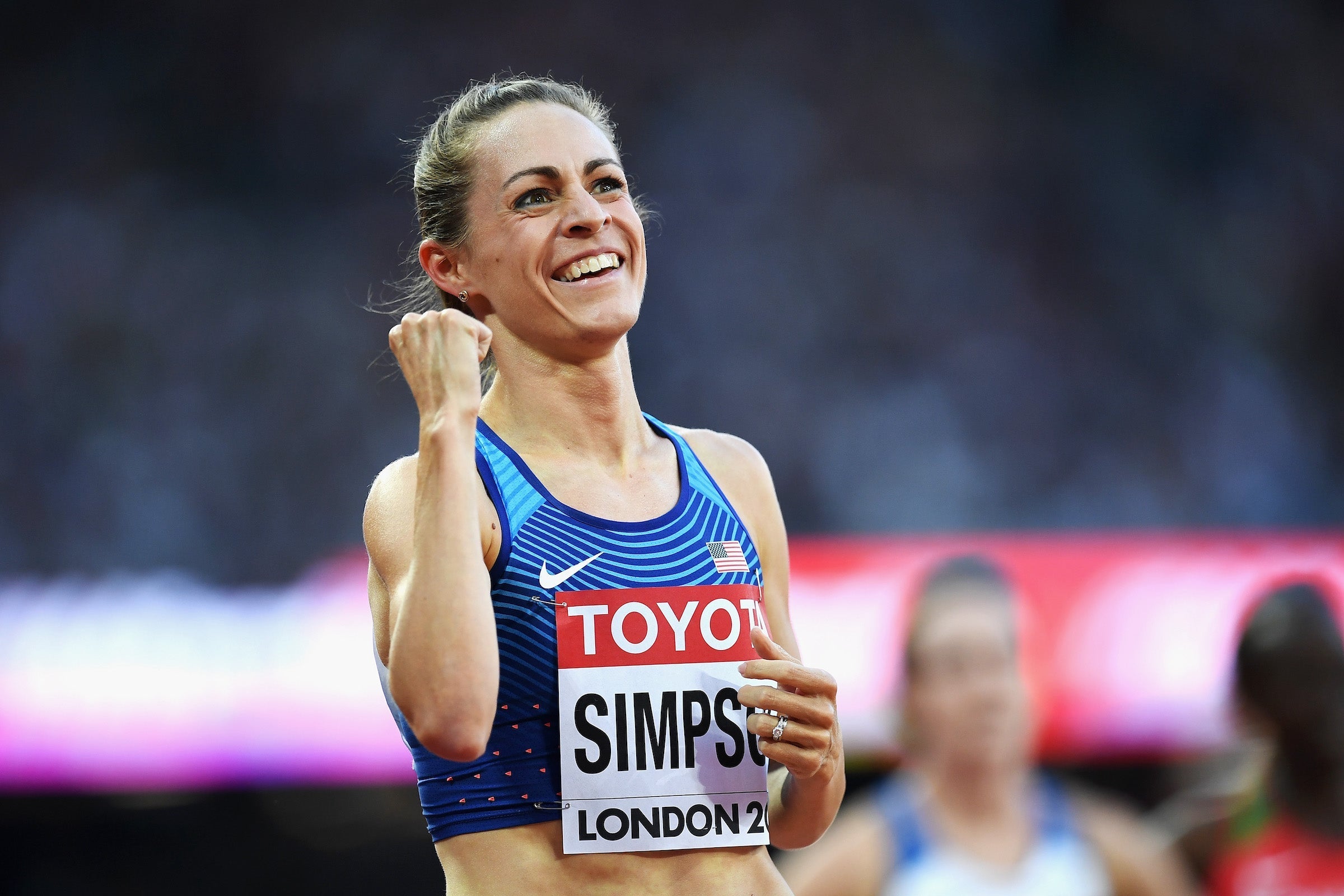 Jenny Simpson Talks About Racing 10 Miles Outside Online