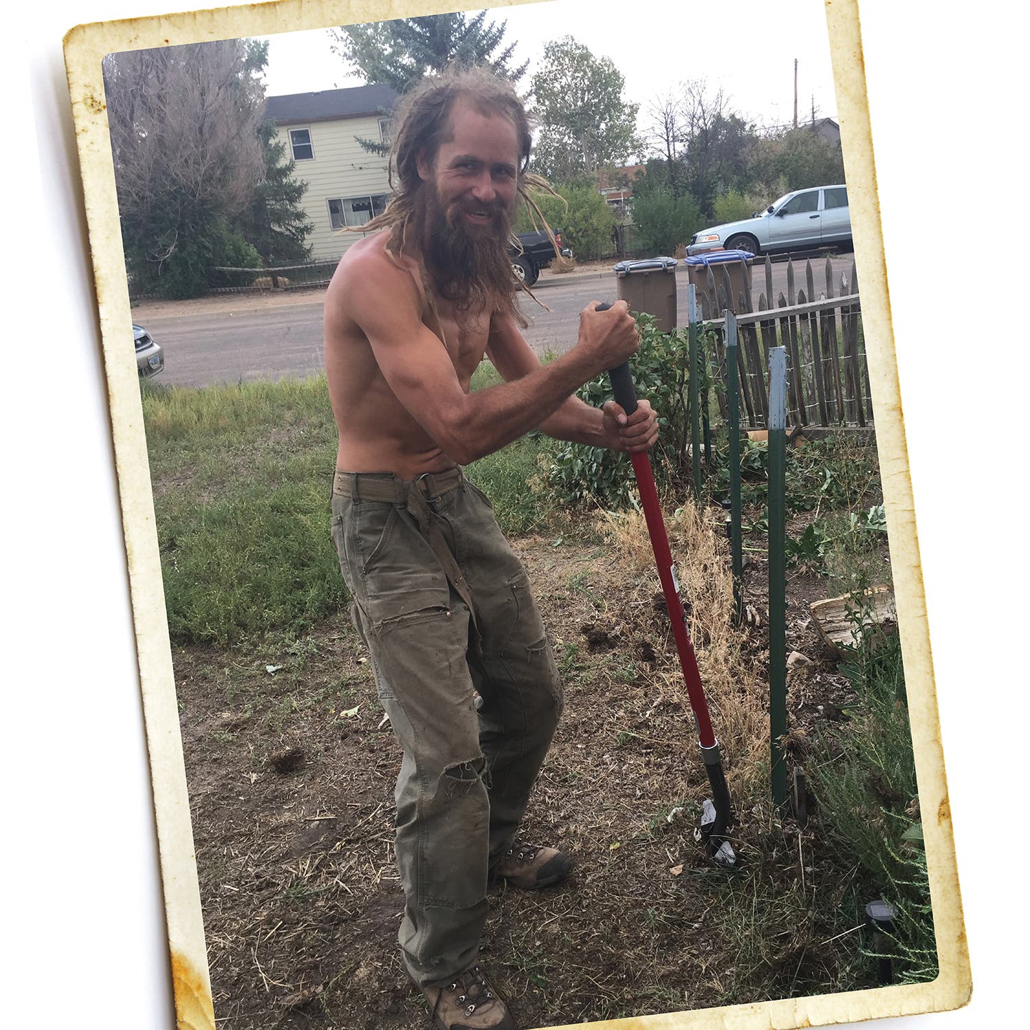 Justin Moe after his release from prison