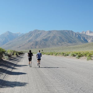 running into infinity, Mammoth Lakes, California