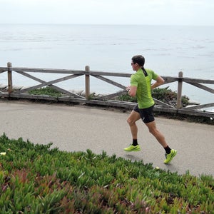 Max King on a run in California.