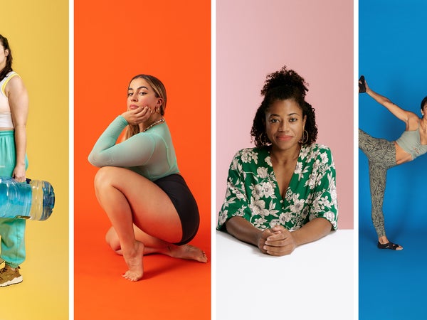 From left: Casey Johnston, Cami Árboles, Shana Minei Spence, Chelsey Luger and Thosh Collins (collage of individual portraits)