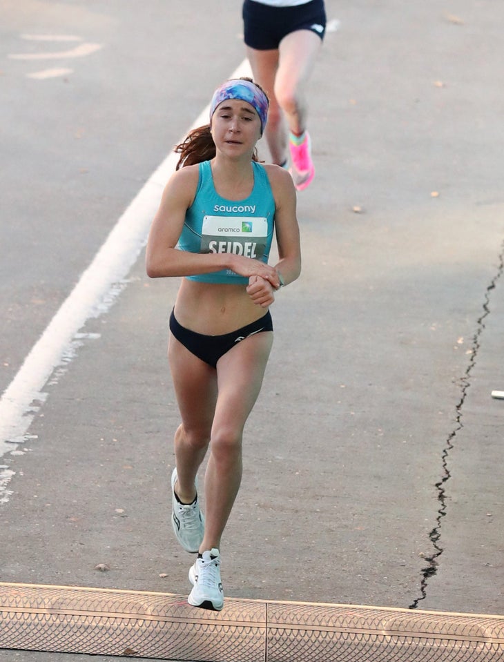 Molly Seidel Houston Half Marathon