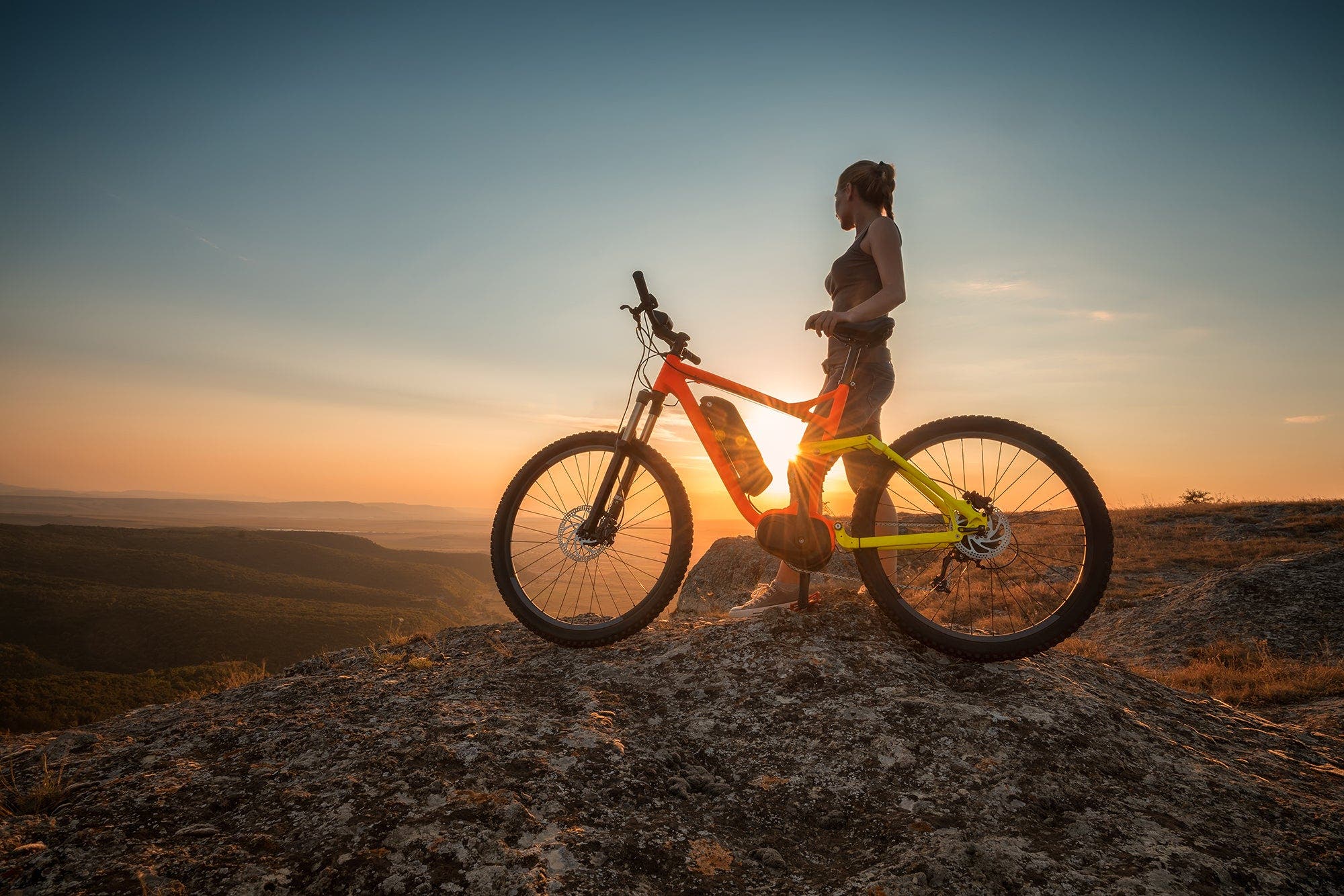 mountain biking as a training period