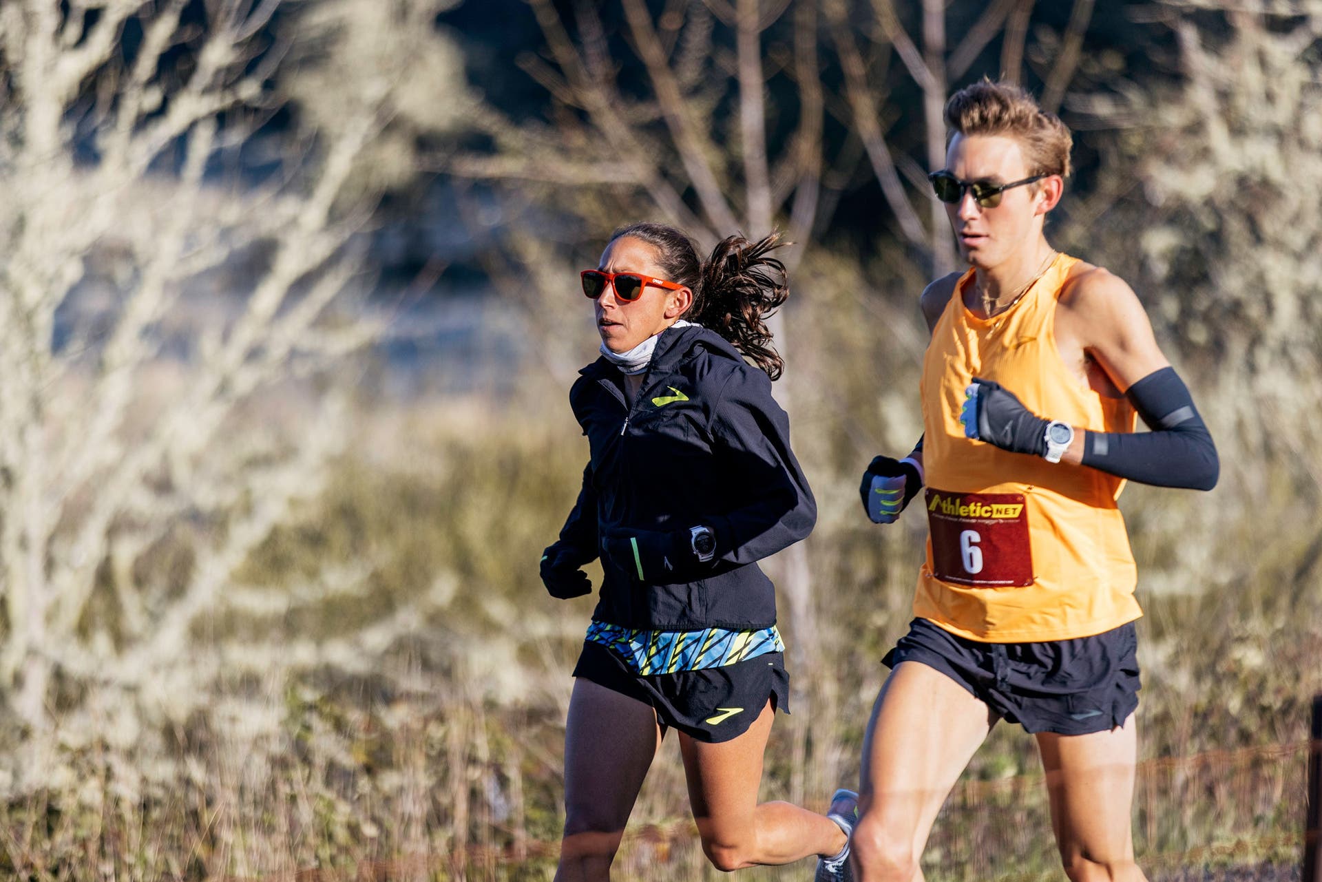 Des Linden and 50K pacer