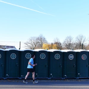 runner and porta johns