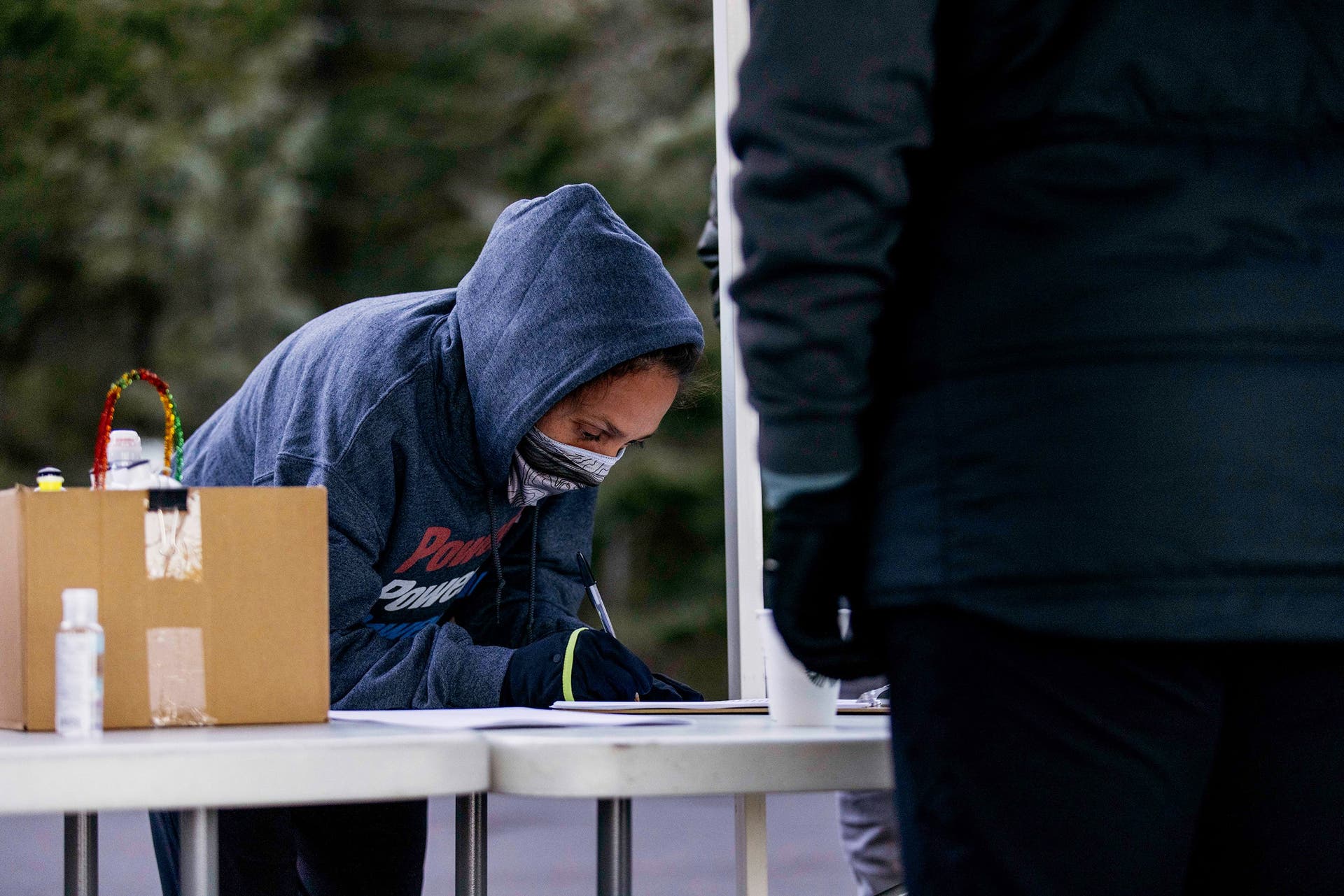 Des Linden pre-race 50K
