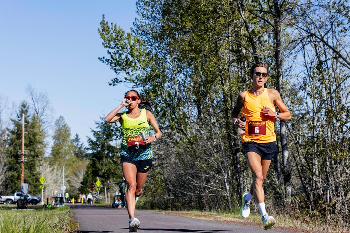 Des Linden 50K fuel