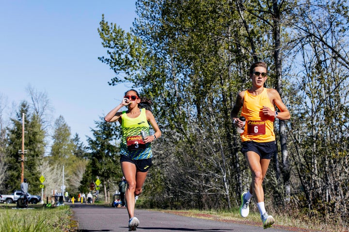 Des Linden 50K fuel