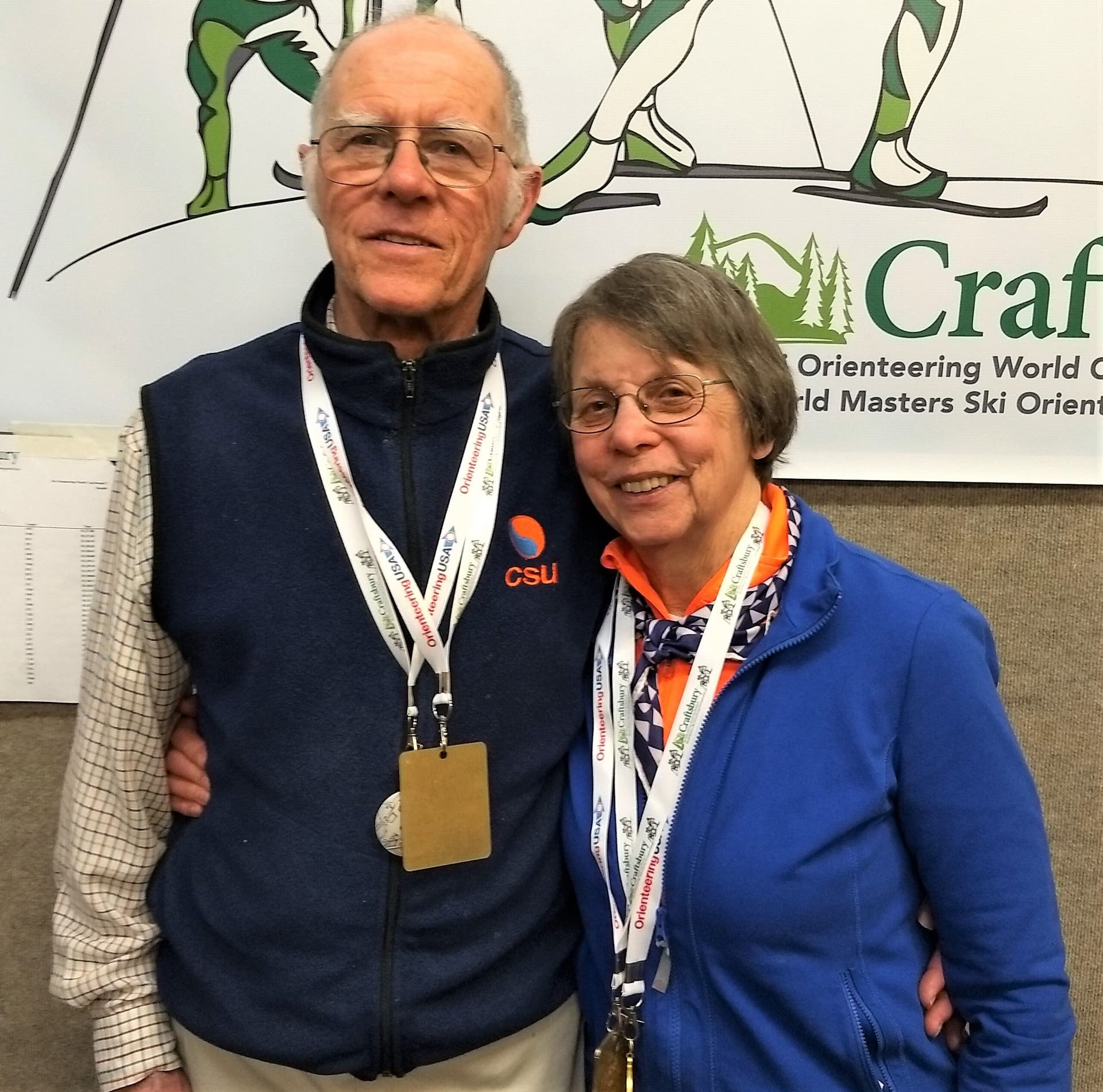 Sara Mae Berman and husband Larry. 