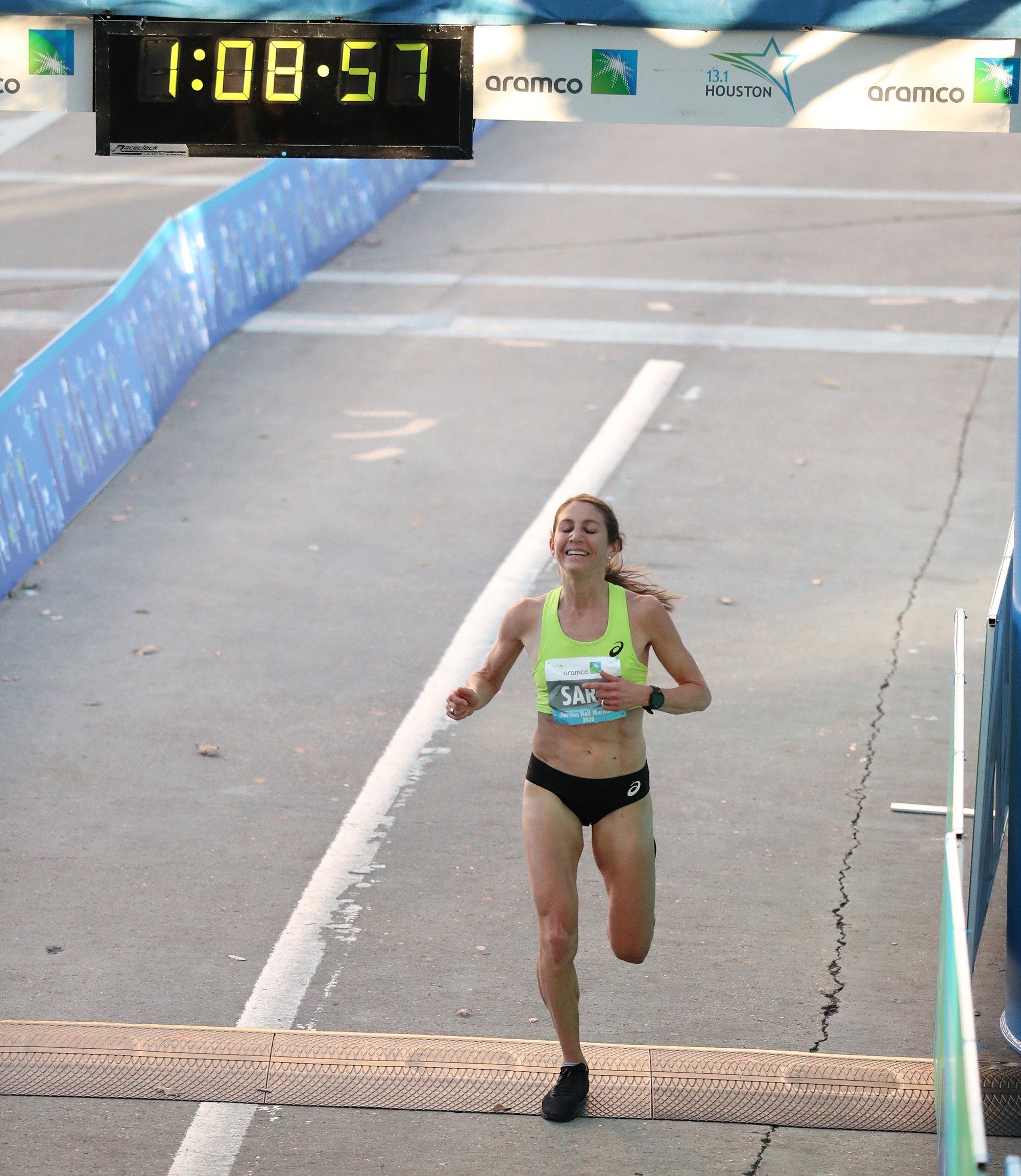 Sara Hall tune-up race