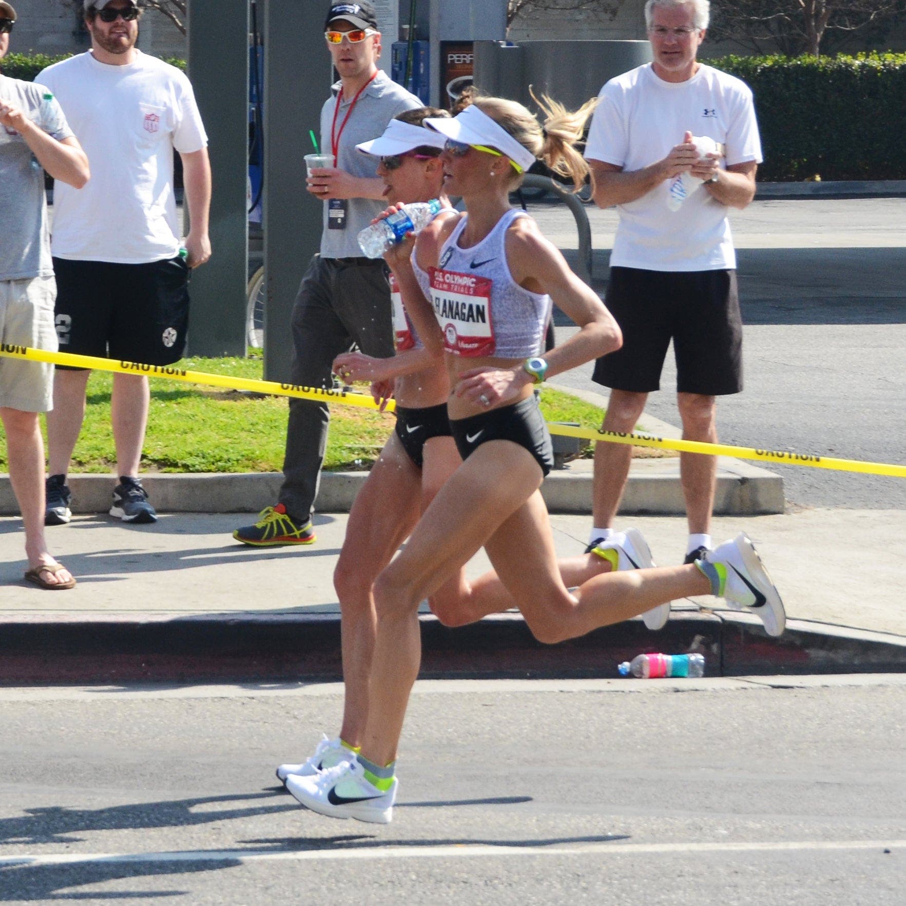 Shalane Flanagan and Amy Cragg LA2016